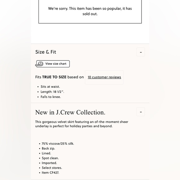 NWT J.Crew Collection Embroidered Velvet slip skirt sz 16 - Picture 4 of 10